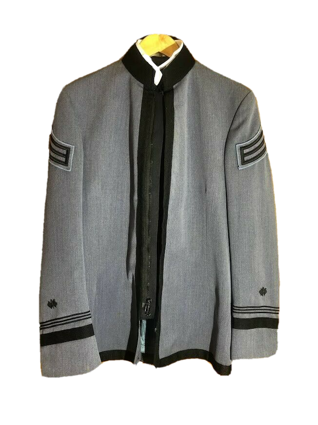 Dress Grey Uniform Coat w/ chevrons - USMA - West Point - cadet