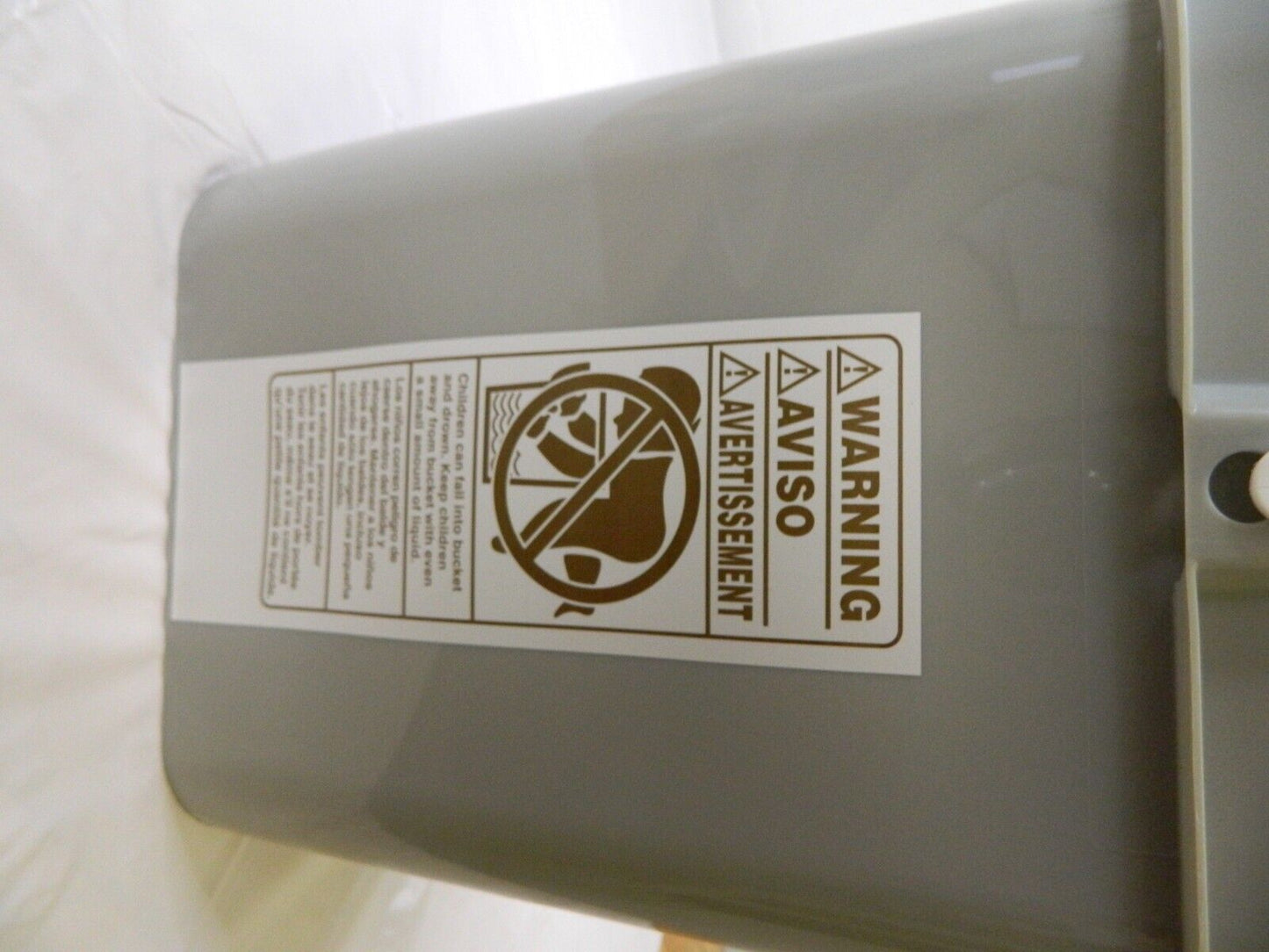 Mr. Chain Plastic Barrier Chain Pail, Yellow, 1.5-Inch, 300-Foot Length 30002-P