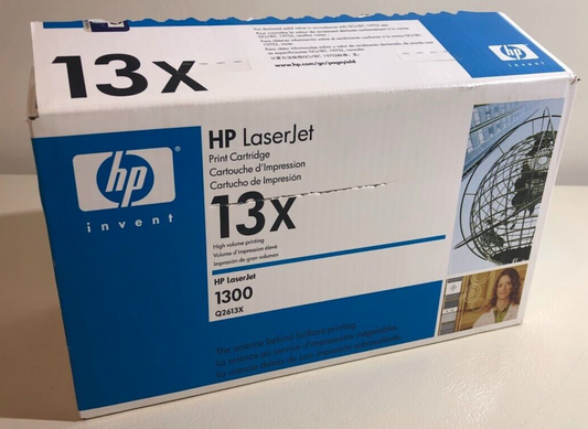 HP 13X Q2613XGenuine NEW Toner Cartridge (for LaserJet 1300)