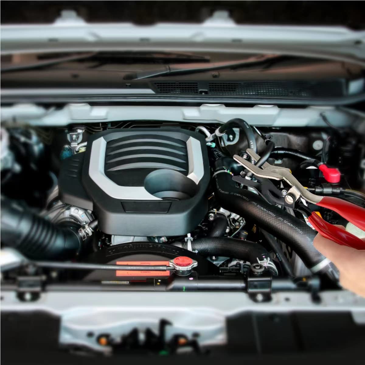 4PCS Hose Clamp Pliers, Spring Clamp Pliers, Self-Tightening Hose Clamps Remover