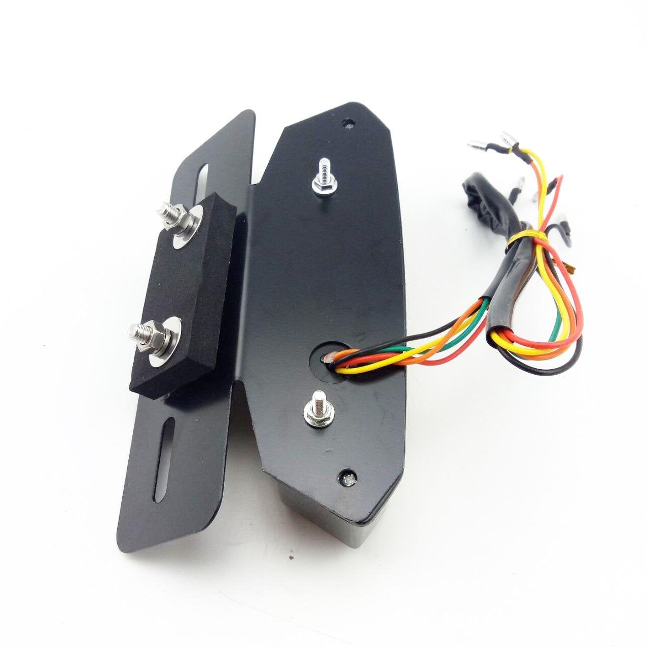 Turn Signal Lamp License Plate Bracket Smoke Lens Integrated Tail Light