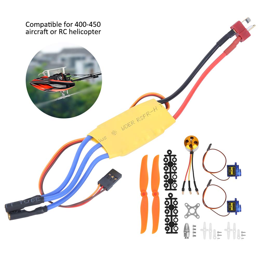 Premium RC A2212 2200KV Brushless Motor, New 30A ESC Electric Speed Controller