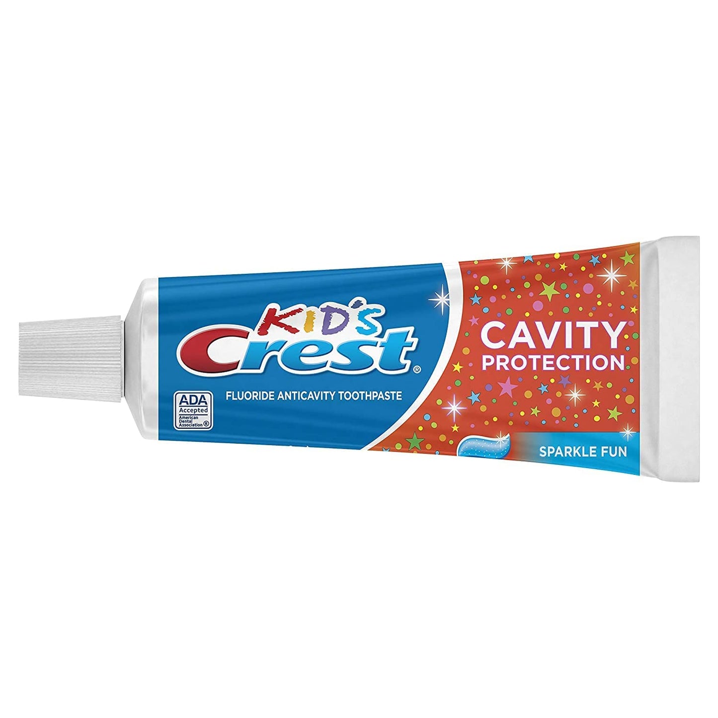 3-Pack of Crest Kids' Cavity Protection Toothpaste, Sparkle Fun, 4.6 Oz ea tube