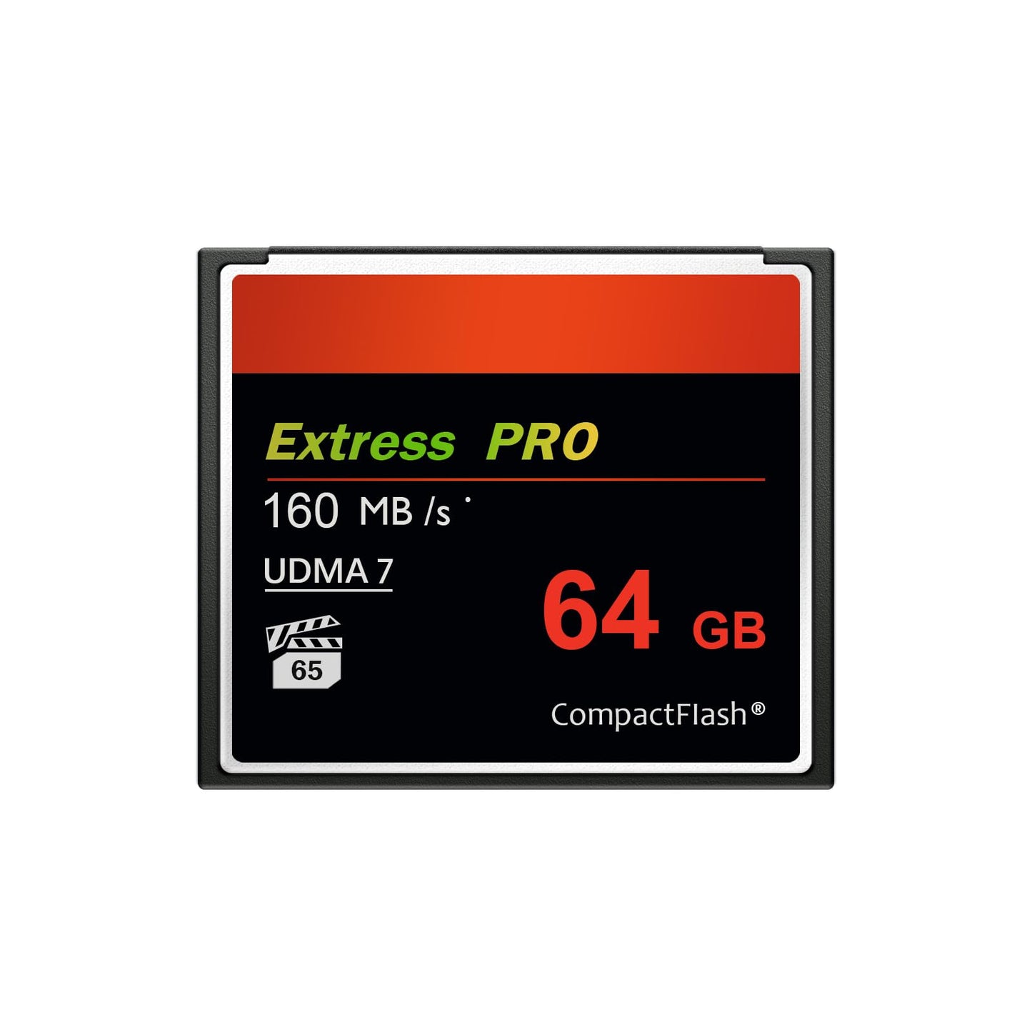 Camera Card 64GB CompactFlash Memory Card UDMA Speed Up to 160MB/s