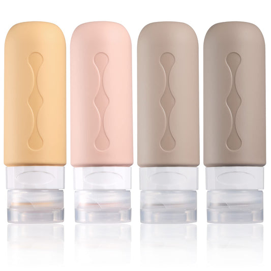 Travel Bottles Leak Proof BPA Free Toiletries Tsa Approved Travel Size 3 oz,90ml