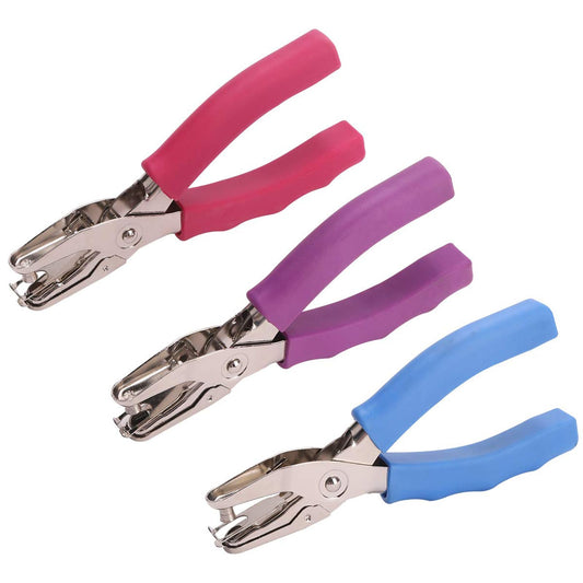 Craftinova 1 Hole Punch, 6 Sheet Capacity, home, office, school supplies, 3 PCS