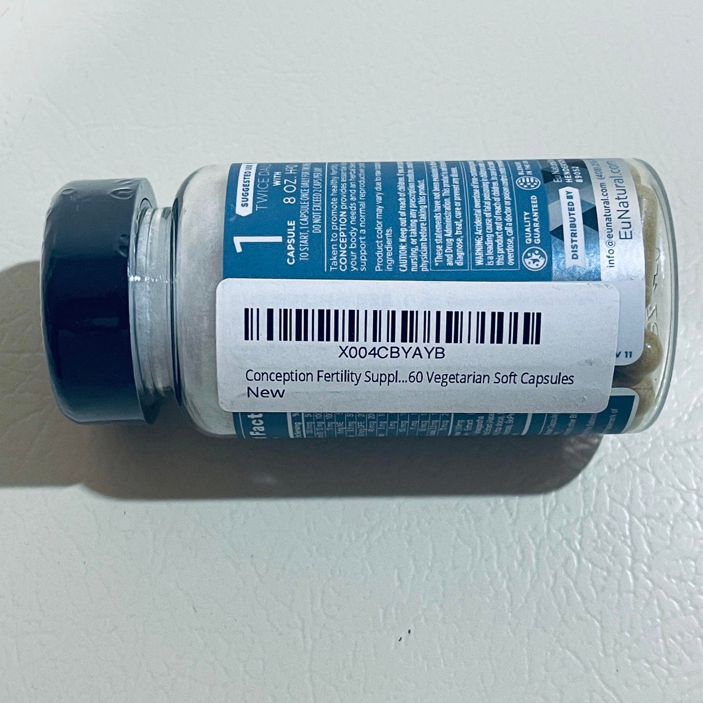 Eu Natural Conception For Her Fertility Aid Dietary Supplement, 60 Vegetarian Capsules EXP 7/2026