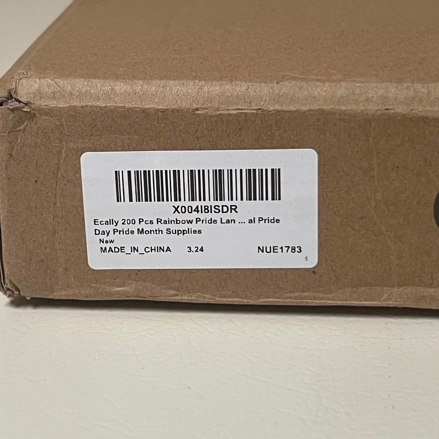 200 Pcs Rainbow Pride Wristlet and Keychains Bulk