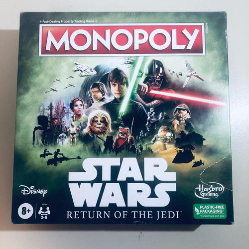 Monopoly: Star Wars Return of Jedi Board Game, 2-6 Players Ages 8+