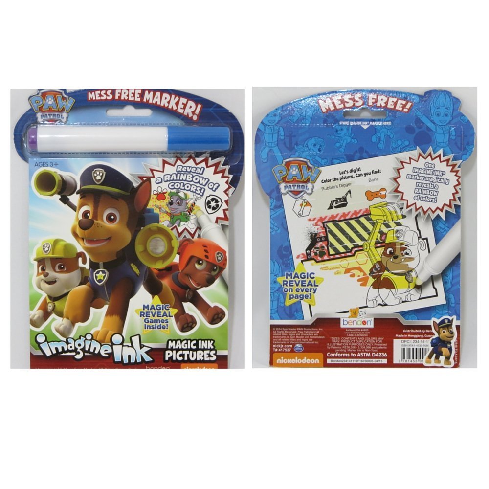 Paw Patrol Imagine Ink Magic Pictures with Mess-free Marker