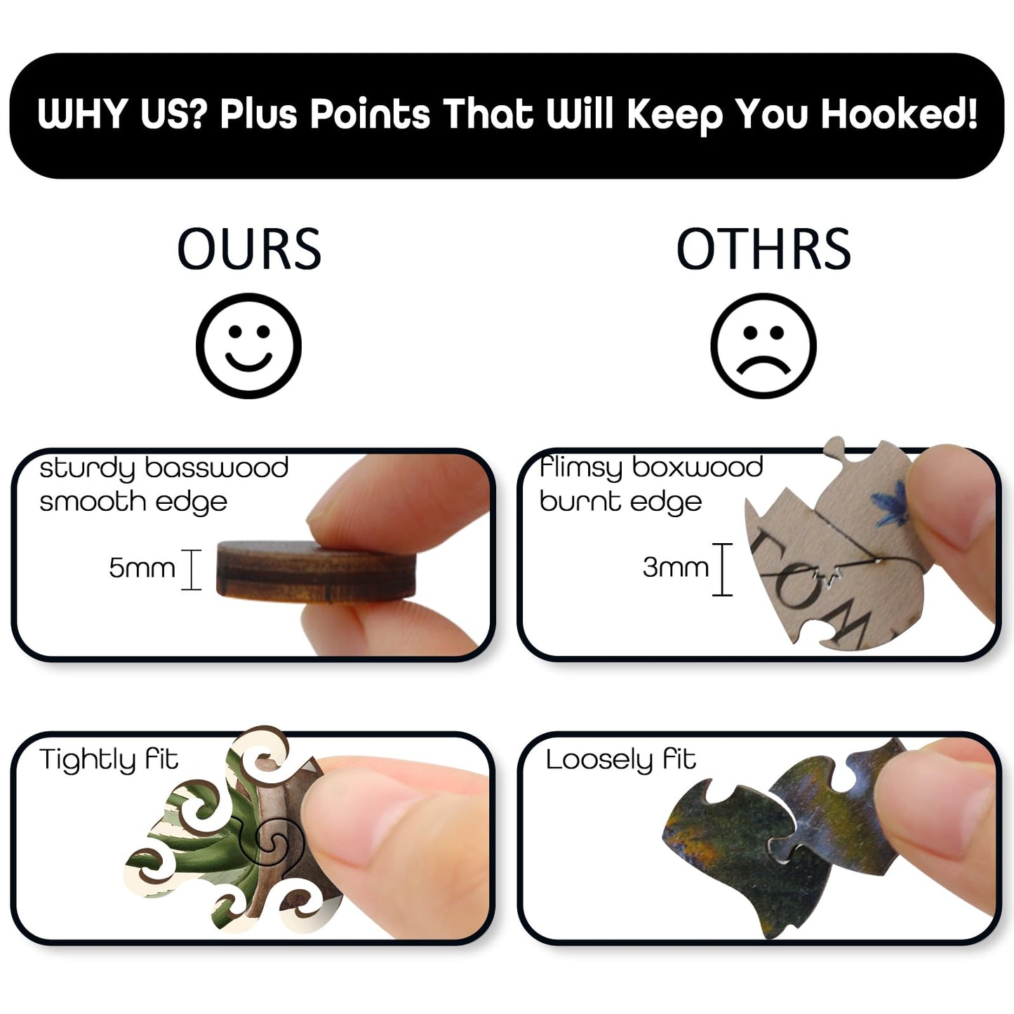 Vintage Houseplant Wooden Puzzle 340 Pieces for Adult, 15.7" x 11.2"