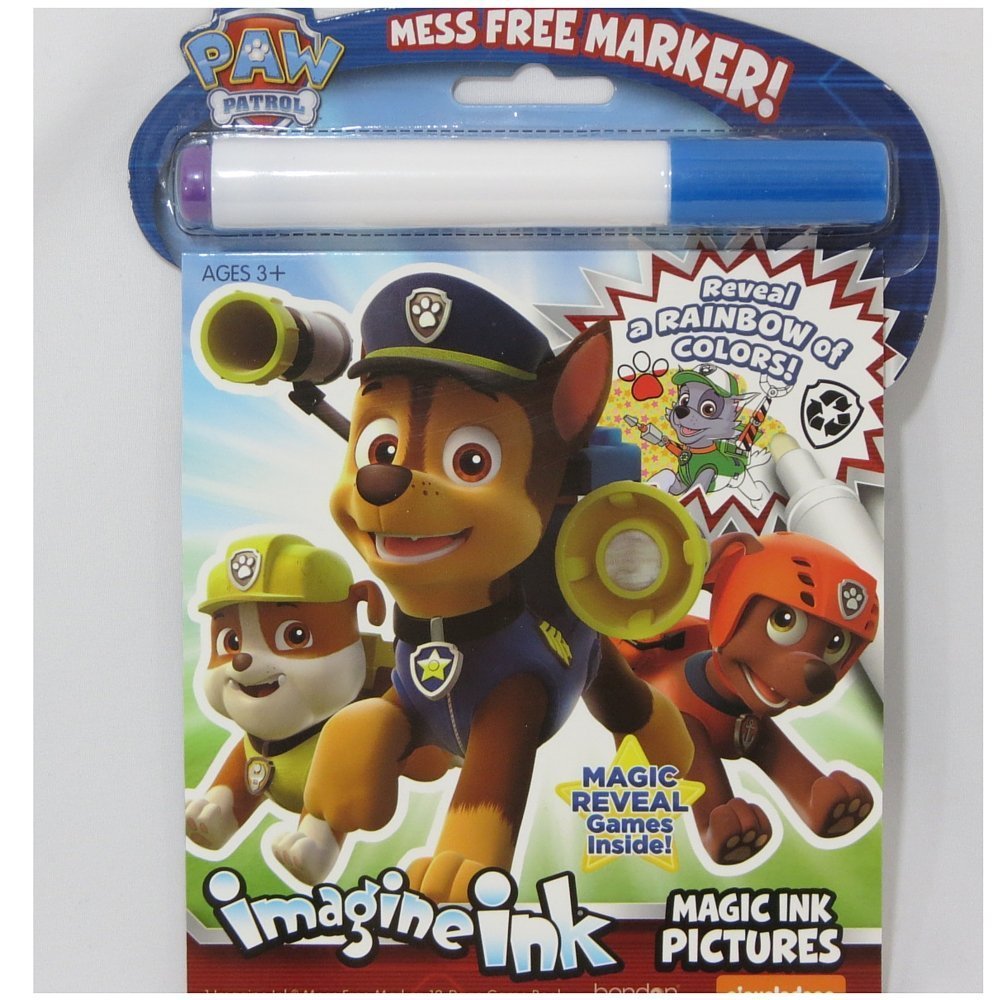 Paw Patrol Imagine Ink Magic Pictures with Mess-free Marker