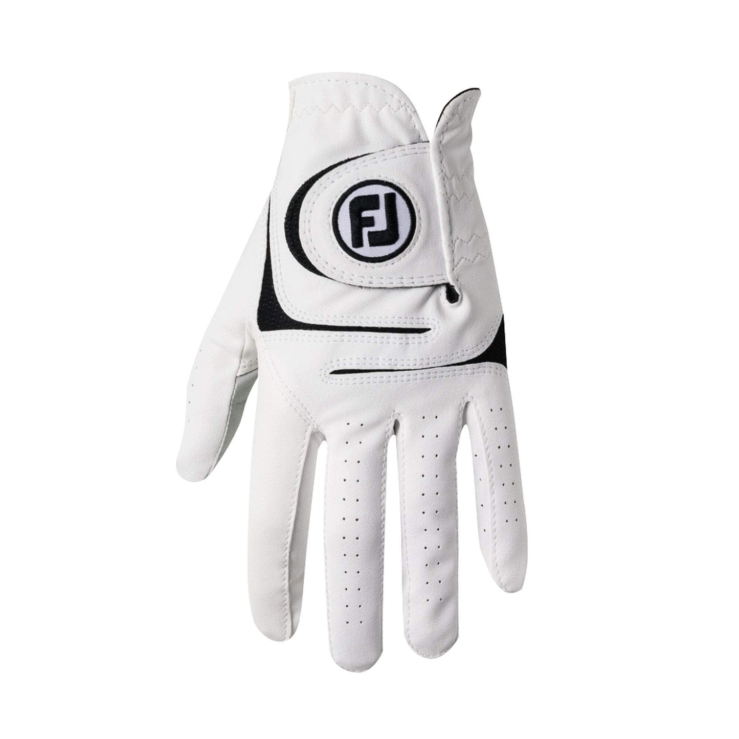 FootJoy Men's WeatherSof 2-Pack Golf Glove White Cadet Large, Worn on Left Hand