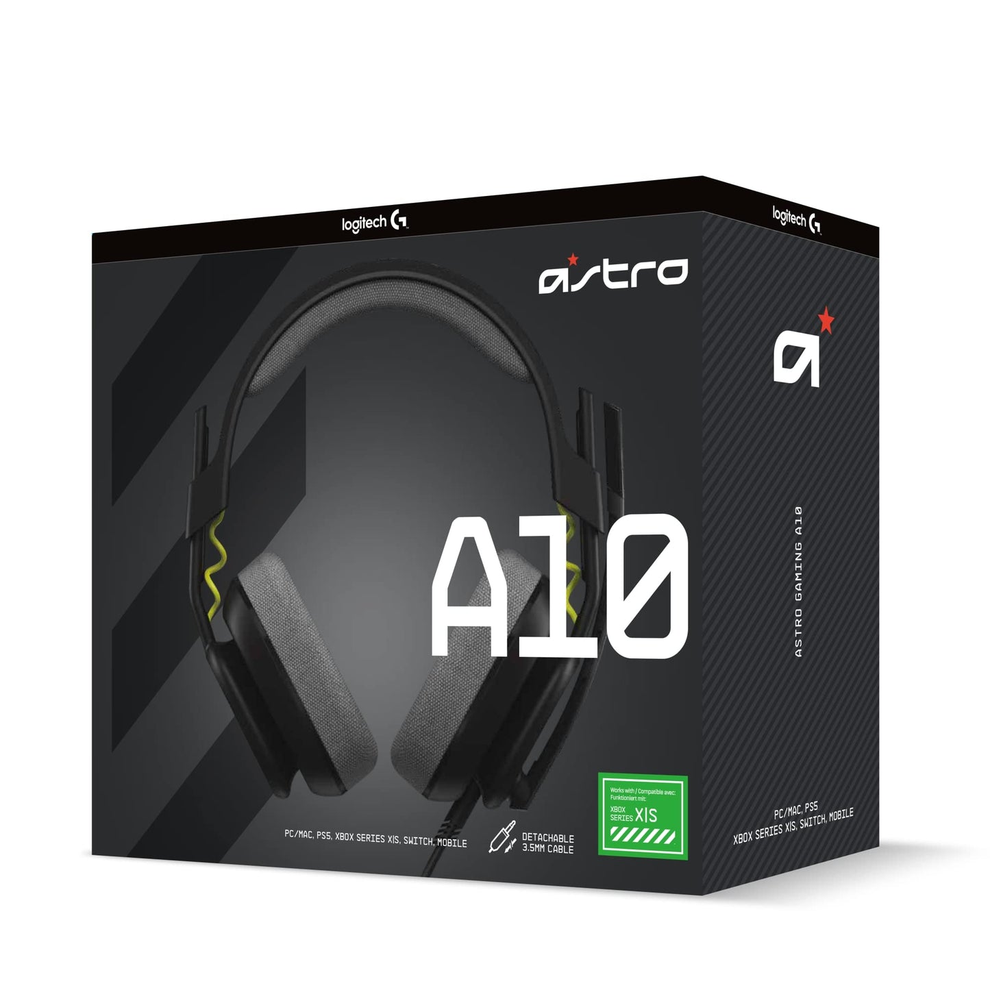 ASTRO A10 Gen 2 WIRED Gaming Headset for Xbox Series X|S, Switch, PC/MAC Black