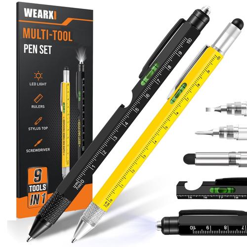 Multitool Pen Set - Perfect Gift for Dad & Men Who Have Everything Want Nothing