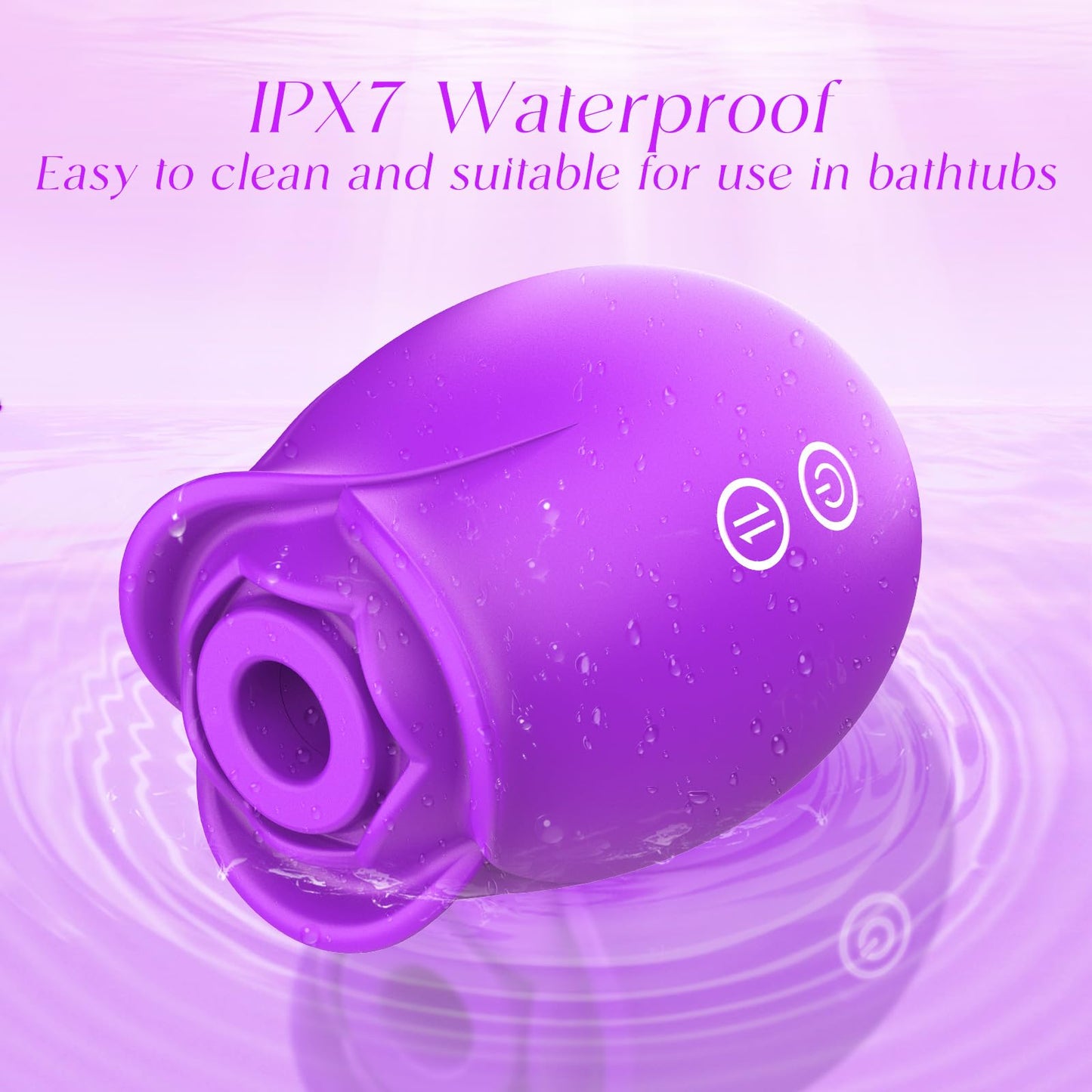 Rose Sex Toy Stimulator Sucking Vibrators for Women's Vibrators G Spot Dildo