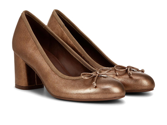Naturalizer Women's Sienna Pump, Soft Bronze Leather