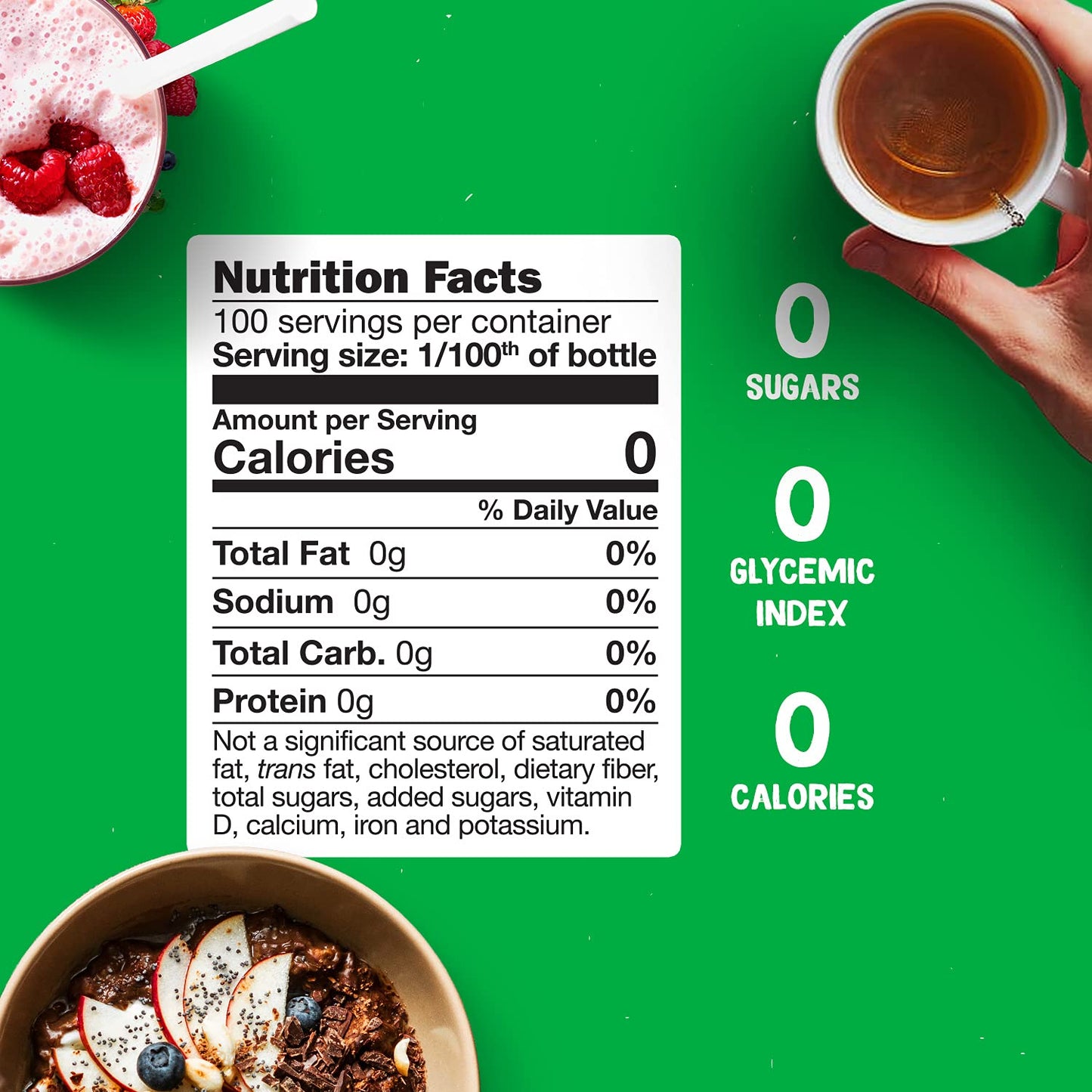 Pyure Organic Liquid Vanilla Stevia Sweetener Drops |1.8 oz | EXPIRED 9/2023