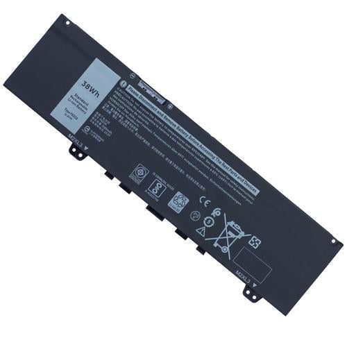 38WH F62G0 39DY5 Battery for select Dell Inspiron 13 7000 & select Vostro 13