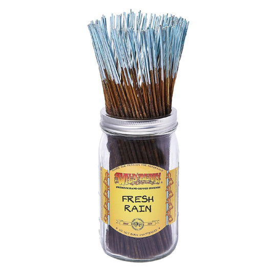 Incense Sticks - Fresh Rain Clean Crisp Fragrance W/Bergamot and Lavender - 100