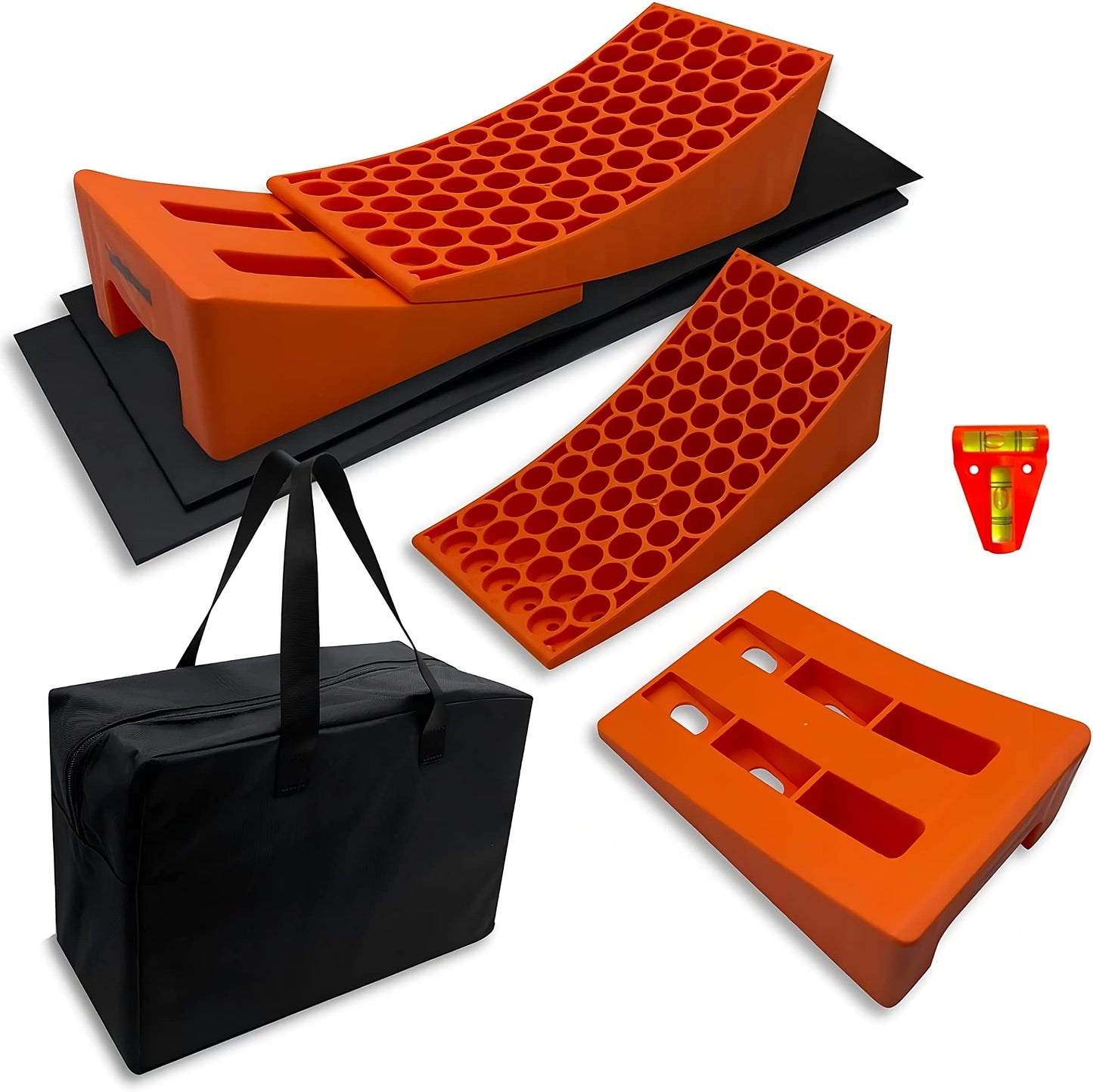 SECURITYMAN Camper Levelers 2-Pack Kit - Premium Anti Slip and Easy to Use RV