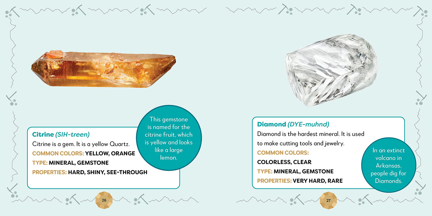 All About Rocks and Minerals: An Introduction for Kids (My First)