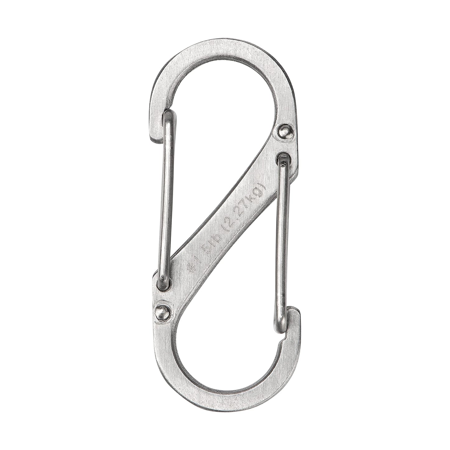 Nite Ize SB1-11-6R3 S-Biner Dual Carabiner, Size #1, Stainless Steel