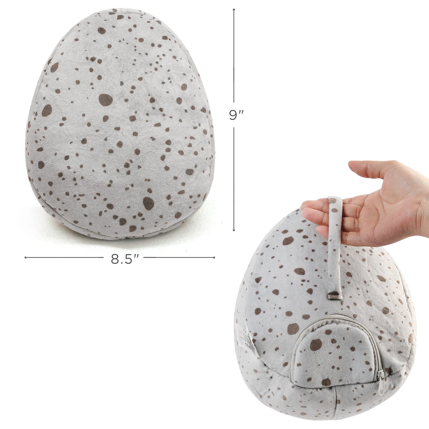 Dinosaur Stuffed Animals, 5 Small Dinosaur Plush Dolls and Egg Bag Toys Set