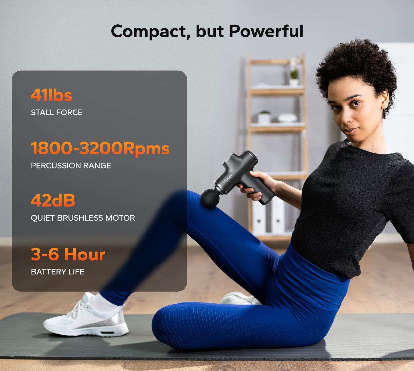 NOT WORKING - PARTS ONLY - MERACH Mini Massage Gun, Percussion Muscle Massager