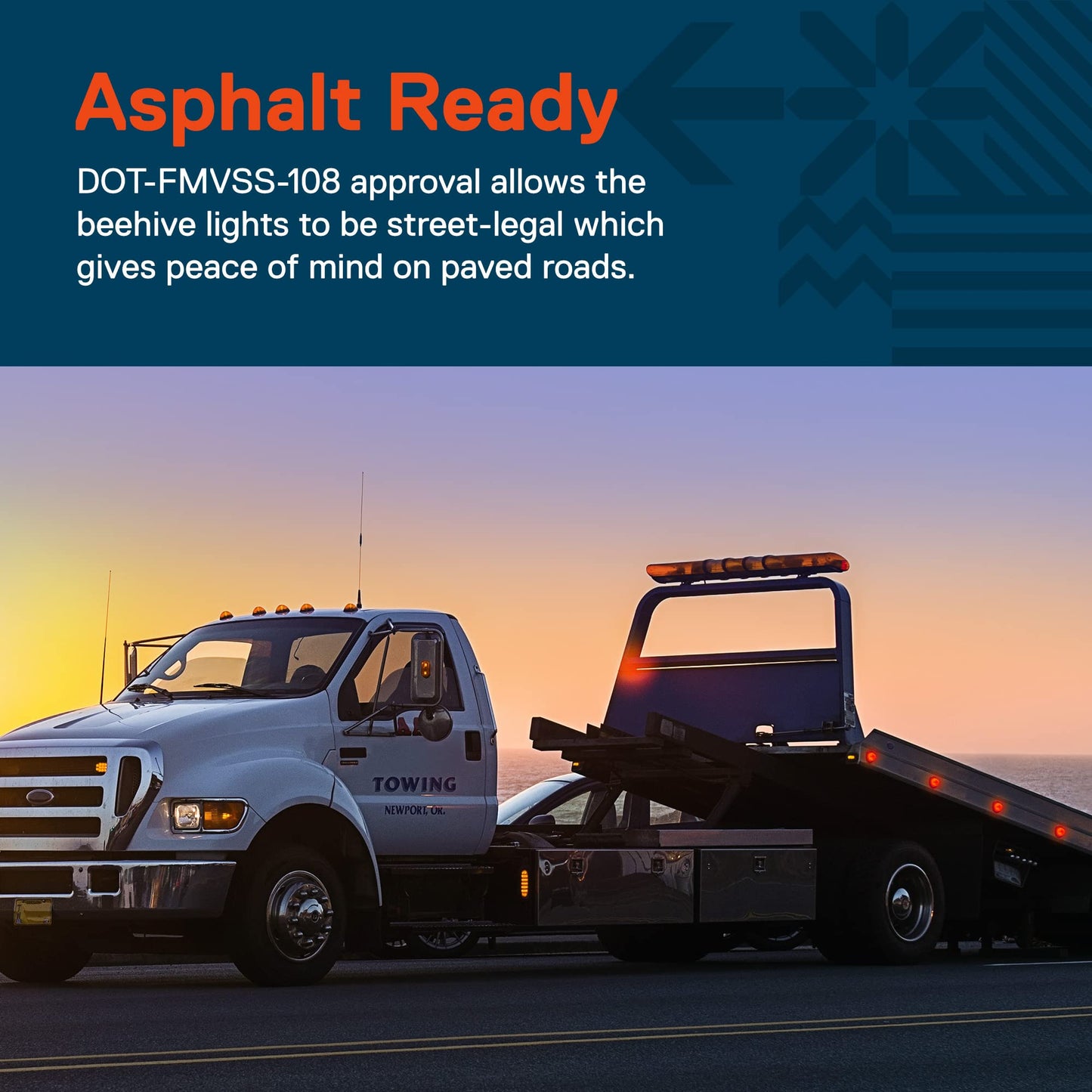 TRUE MODS 2pc, 2 Inch Round Red Beehive LED Boat Trailer Marker Light