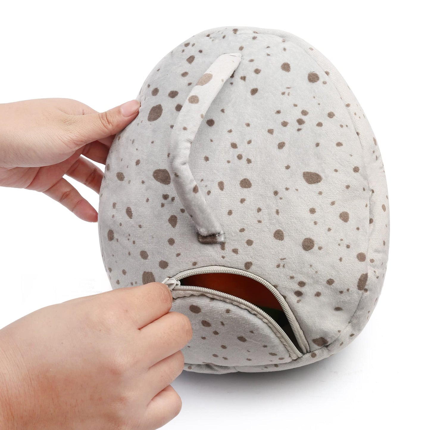 Dinosaur Stuffed Animals, 5 Small Dinosaur Plush Dolls and Egg Bag Toys Set