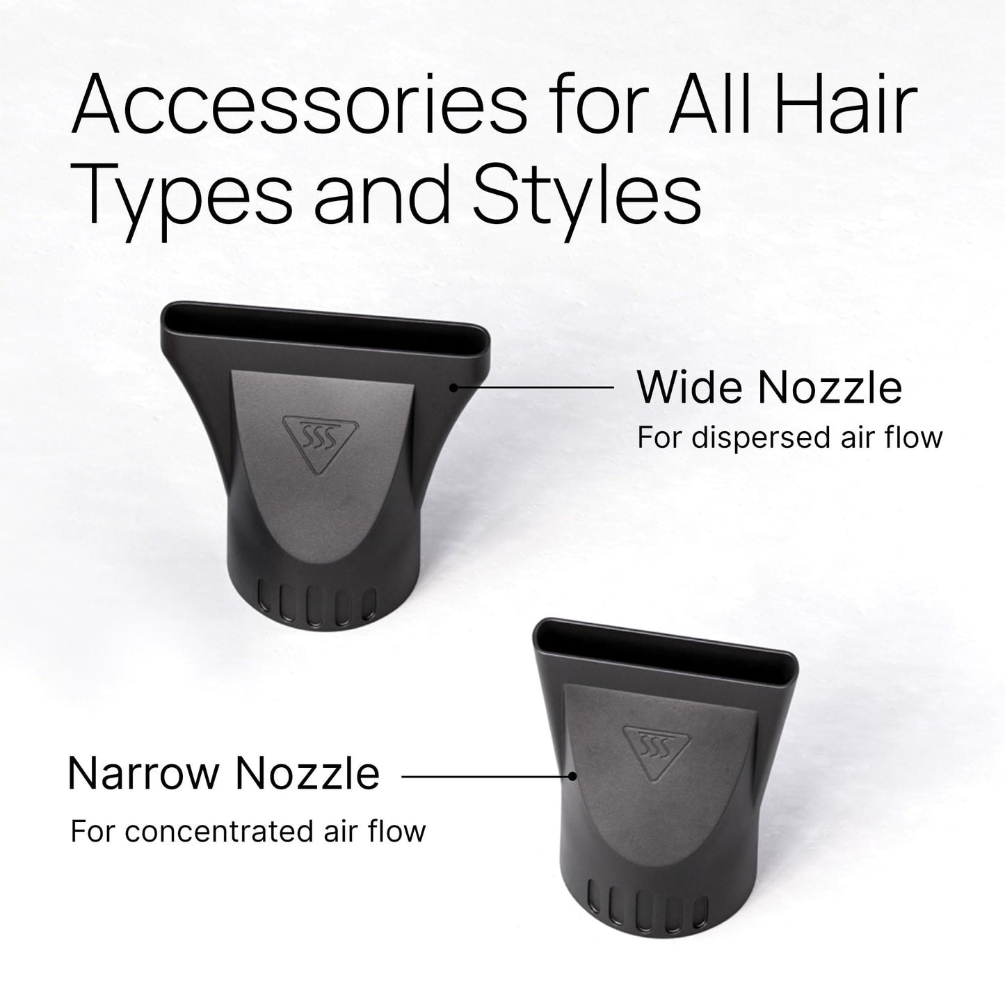 Professional Ionic Hair Dryer for Salon - 2200W Powerful Blow Dryer Lightweight