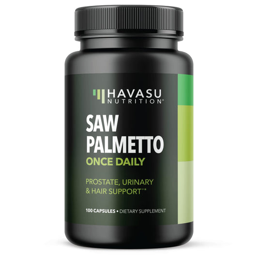 Saw Palmetto Prostate Supplement Men's Health, DHT, Urinary  3mo Supply EXP 2/25