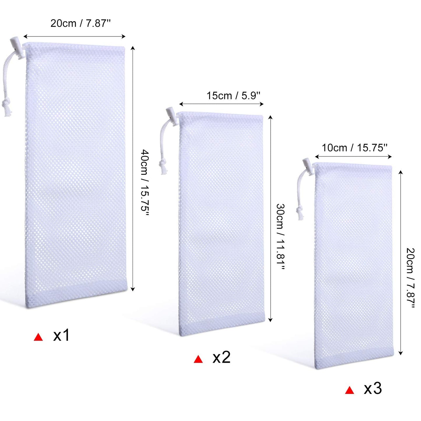 Shihanee 6 Pieces Finch Sock Feeder Bird Feeder Socks for Wild Bird Seed Sock