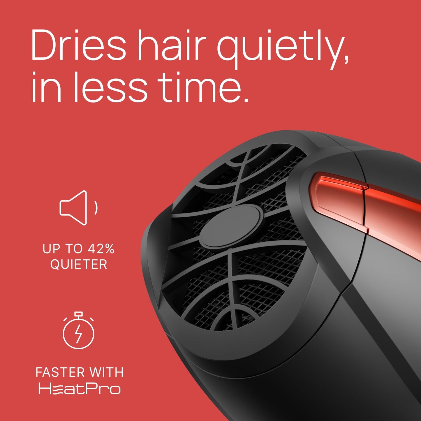 Professional Ionic Hair Dryer for Salon - 2200W Powerful Blow Dryer Lightweight