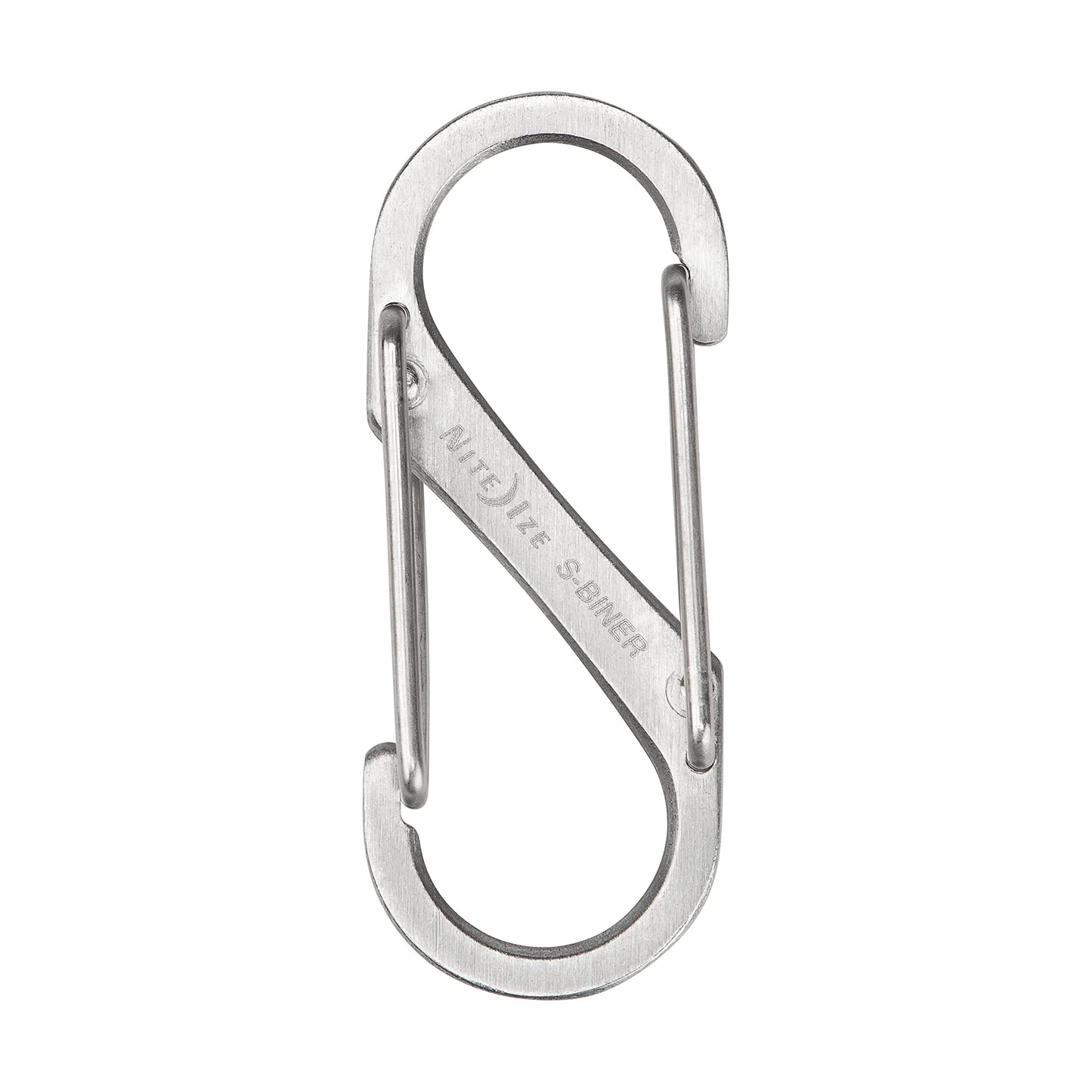 Nite Ize SB1-11-6R3 S-Biner Dual Carabiner, Size #1, Stainless Steel