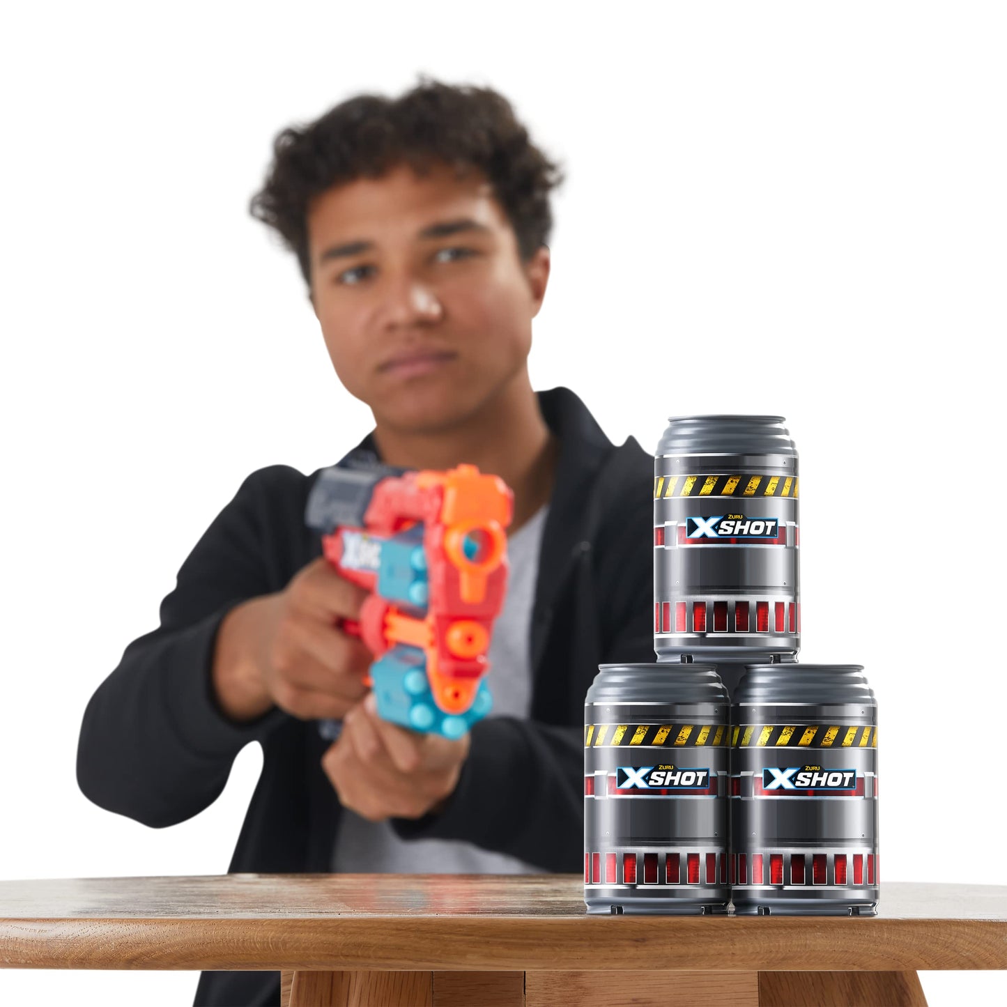 Excel Xcess 2 Pack 48 Darts, X-Shot Foam Dart Blaster Combo Pack, Red/orange