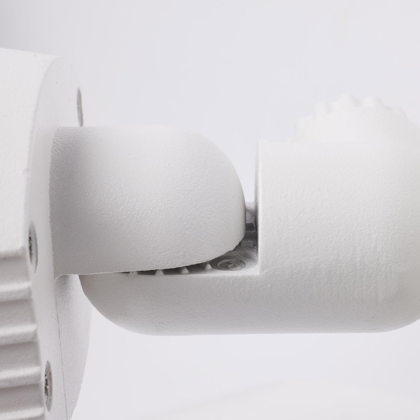 Satco Nuvo 65/210 3000K LED Outdoor Dual Head Security Light, White