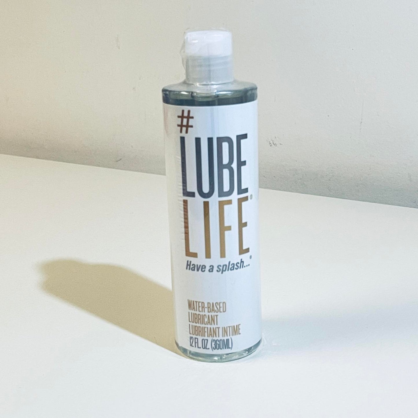 Lube Life Water-Based Lubricant 12 fl oz (360 ml) EXP 7/2027