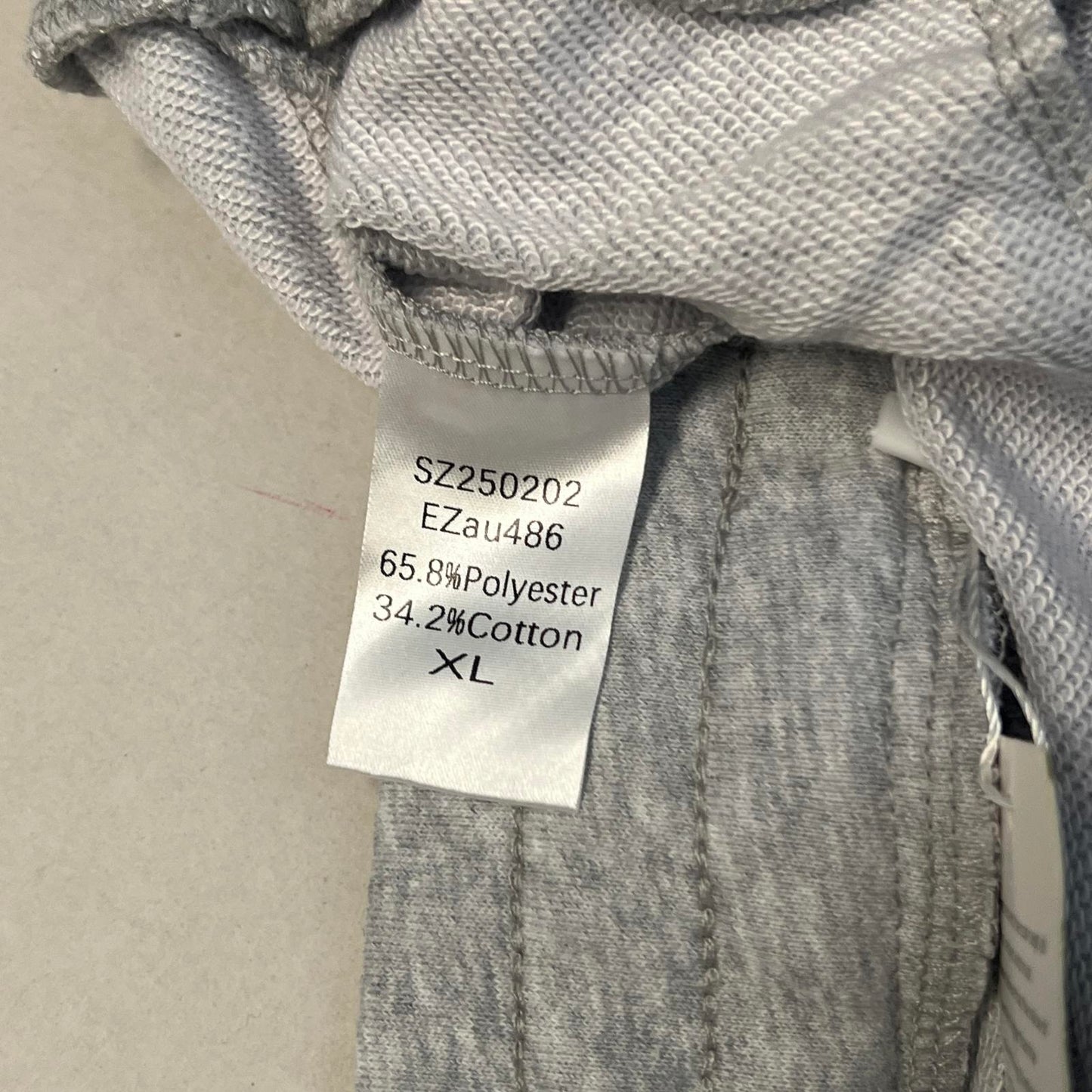 Women's Gray Wide-Leg Sweatpants with Drawstring Waist