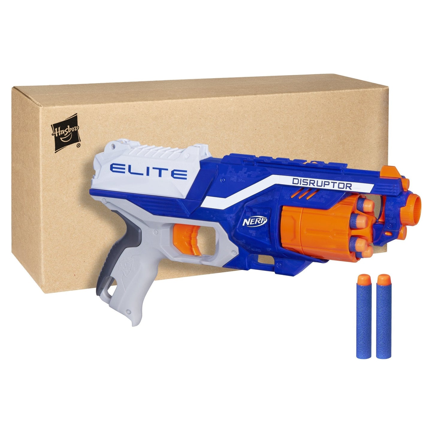 NERF Disruptor Elite Blaster Includes Includes 6 Official Nerf Elite Darts