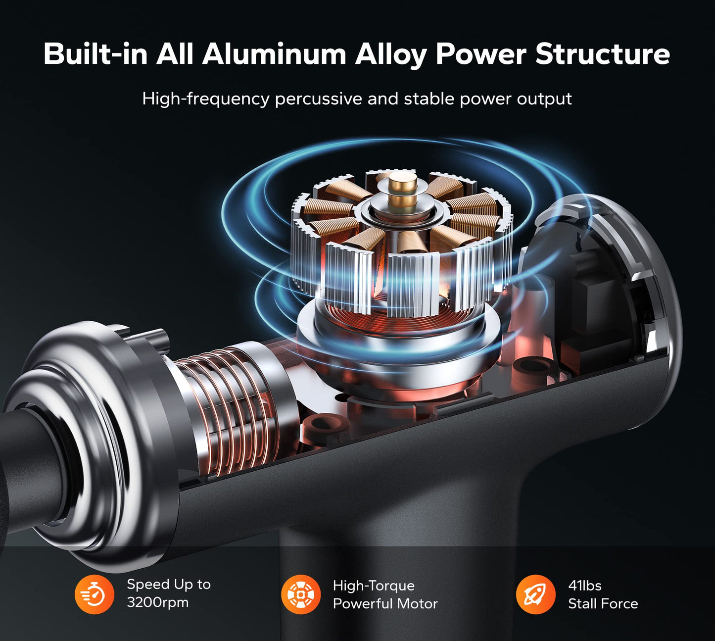 NOT WORKING - PARTS ONLY - MERACH Mini Massage Gun, Percussion Muscle Massager