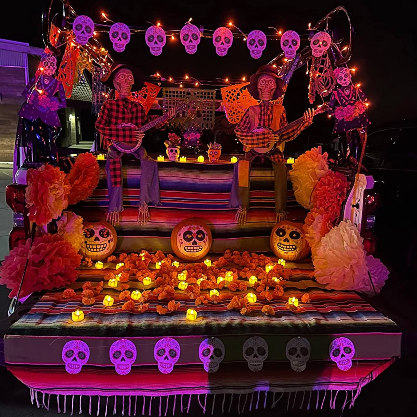 Tea Lights, Flickering, Auto On 6 / Off 18 hrs, extra Batteries Included, 24pack