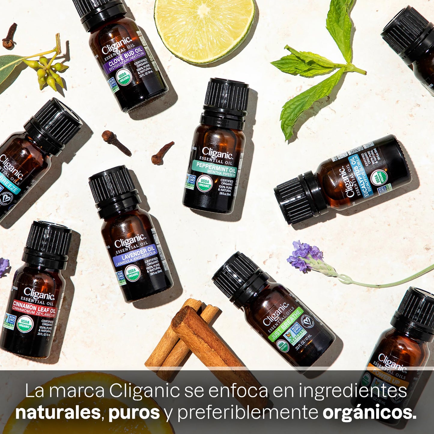 Cliganic Organic Castor Oil, 100% Pure (1oz with Eyelash Kit) 8/2027