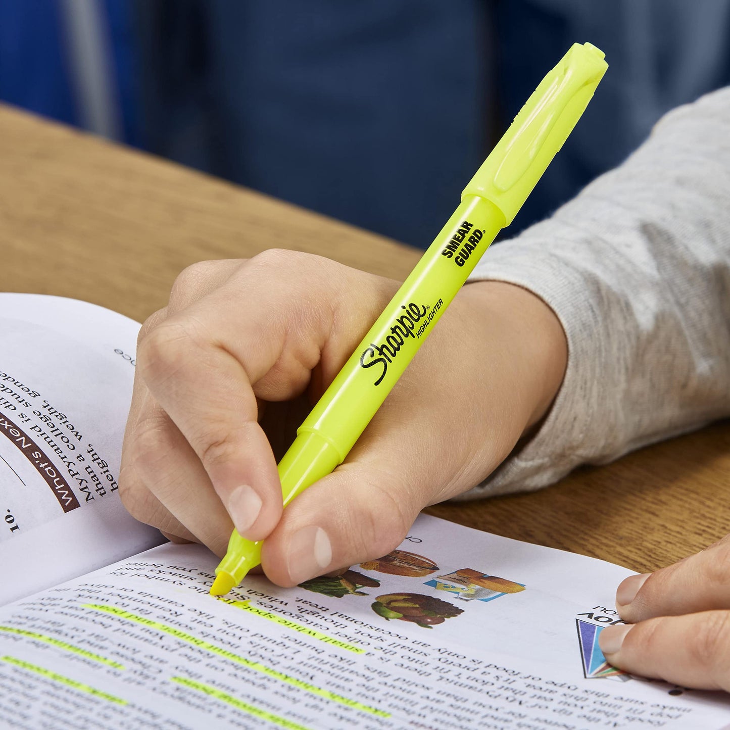 Sharpie Pocket Style Highlighters, Chisel Tip, Assorted Fluorescent, 12 Count