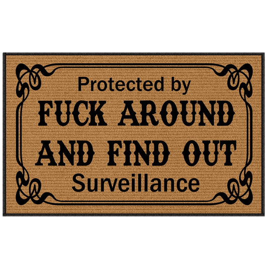 Welcome Mats for Home Entrance, Funny Door Mats for Front Door 30X18 Inch