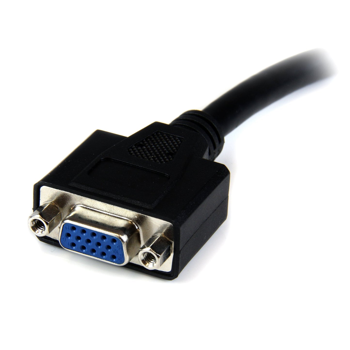 8in DVI to VGA Cable Adapter - DVI-I Male to VGA Female Dongle (DVIVGAMF8IN)