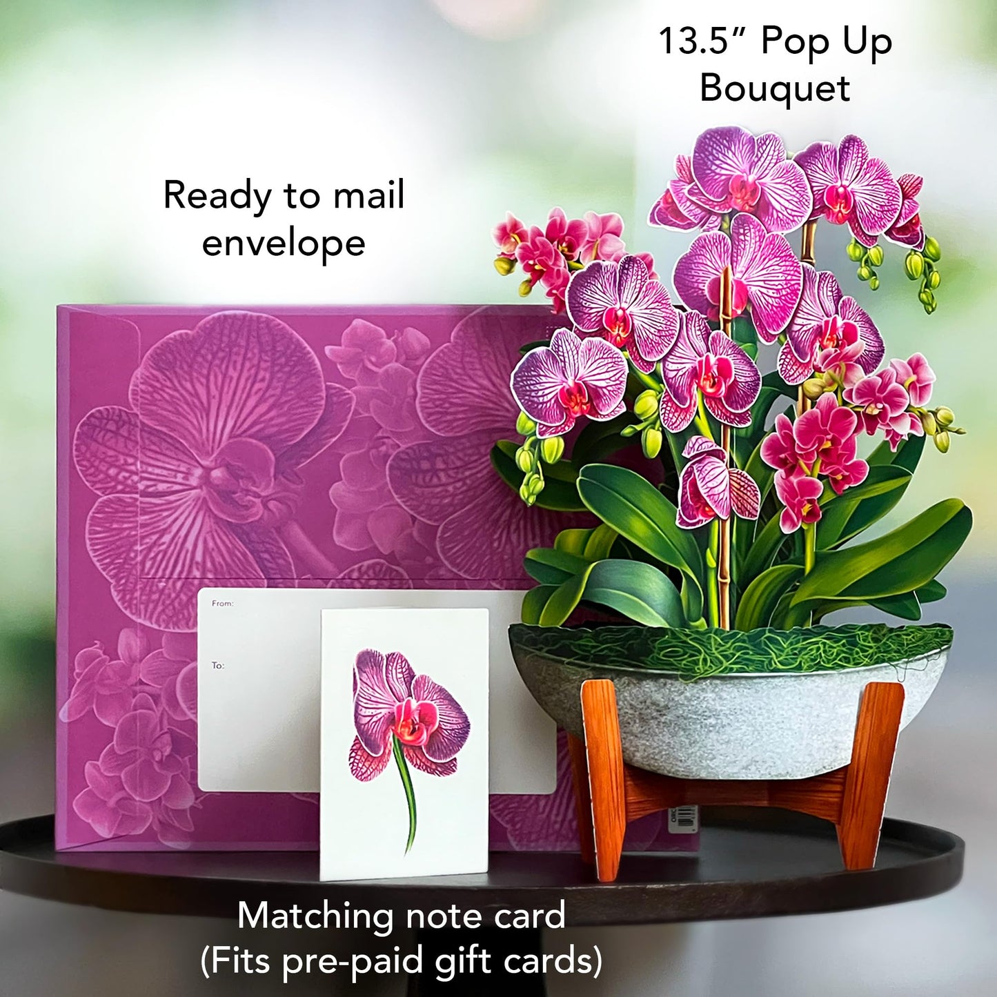 Freshcut Paper Pop Up Cards, 3D Popup Greeting Cards, 12 Inch Life Sized Forever