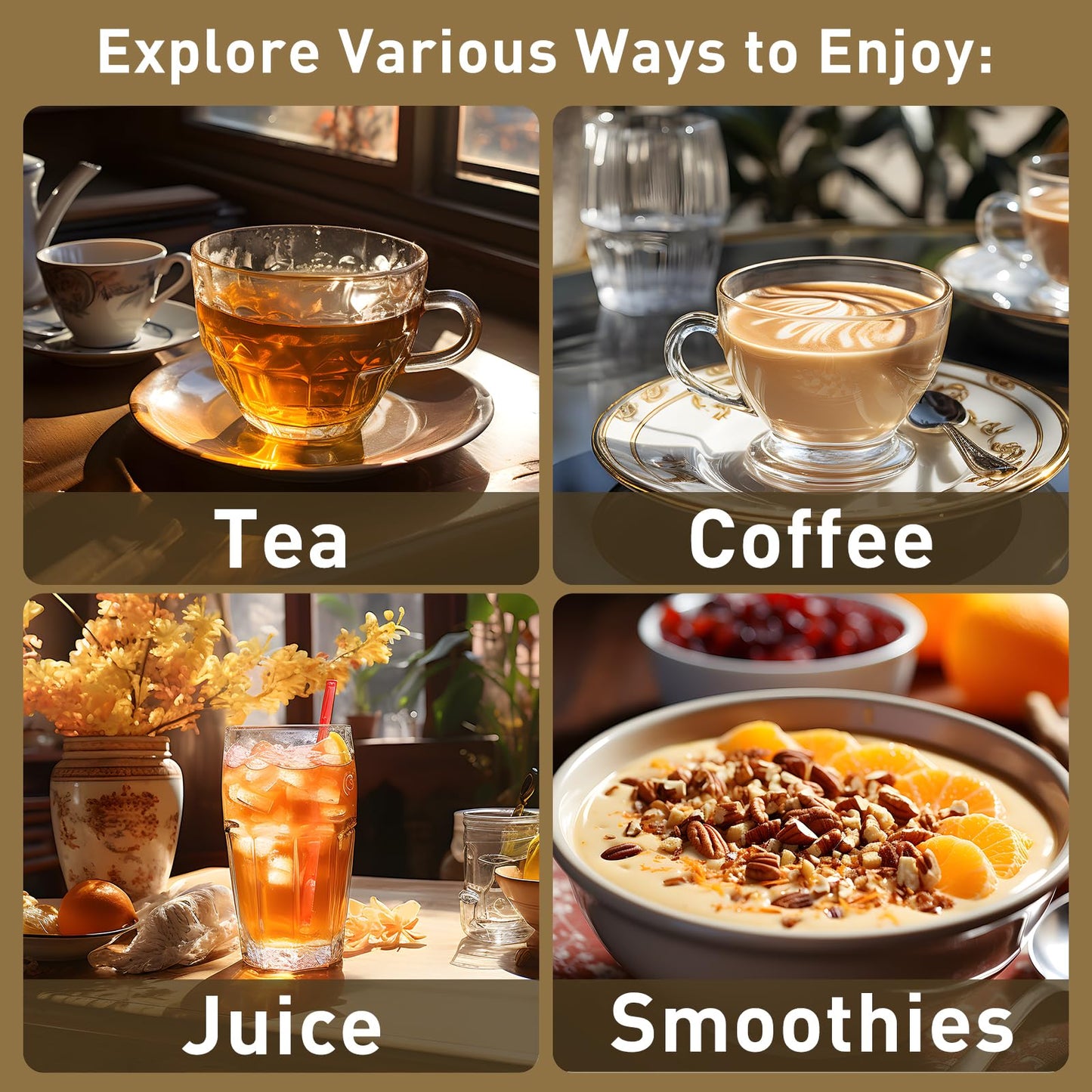 UNLEASH'D ORGANIC Organic Dandelion Root Powder 16 oz for Tea and Beverages