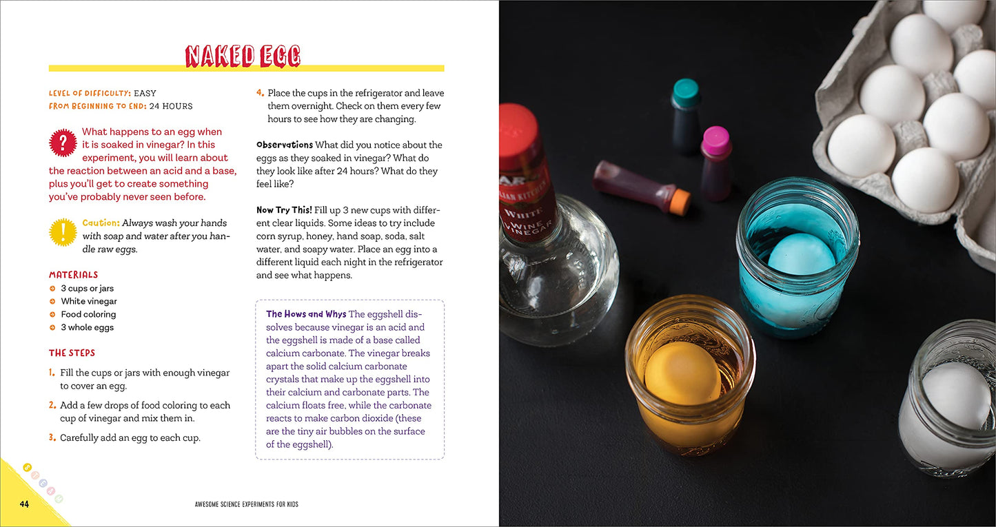 Awesome Science Experiments for Kids: 100+ Projects + 2 BONUS BOOKS BUNDLE